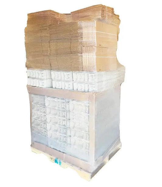 Two Bottle Pulp Shipper Kits (Pallet Quantity - 300 kits) Molded Pulp Packaging